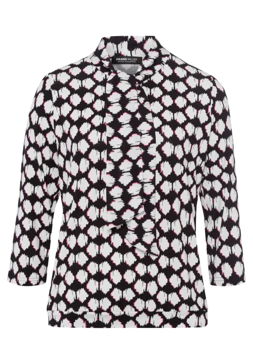 Shirt mit raffinierter Schluppe