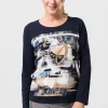 Shirt mit Rundhalsausschnitt