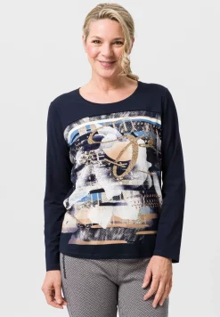 Shirt mit Rundhalsausschnitt