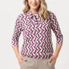 Shirt mit Schluppen-Design