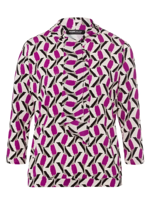 Shirt mit Schluppen-Design