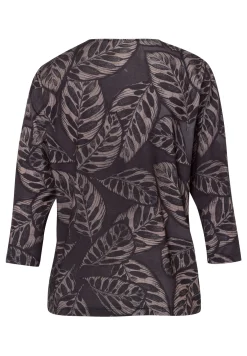 Shirt mit Strickbündchen