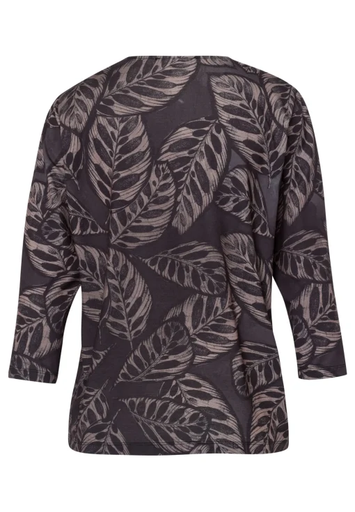 Shirt mit Strickbündchen