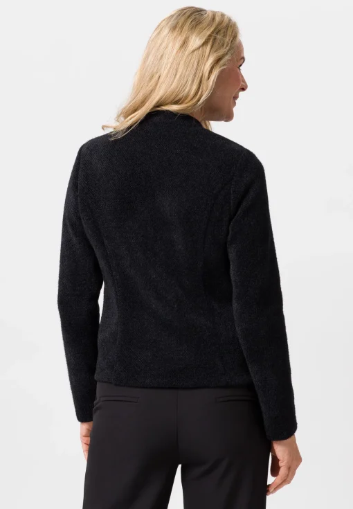 Strickjacke in charmanter Patchoptik