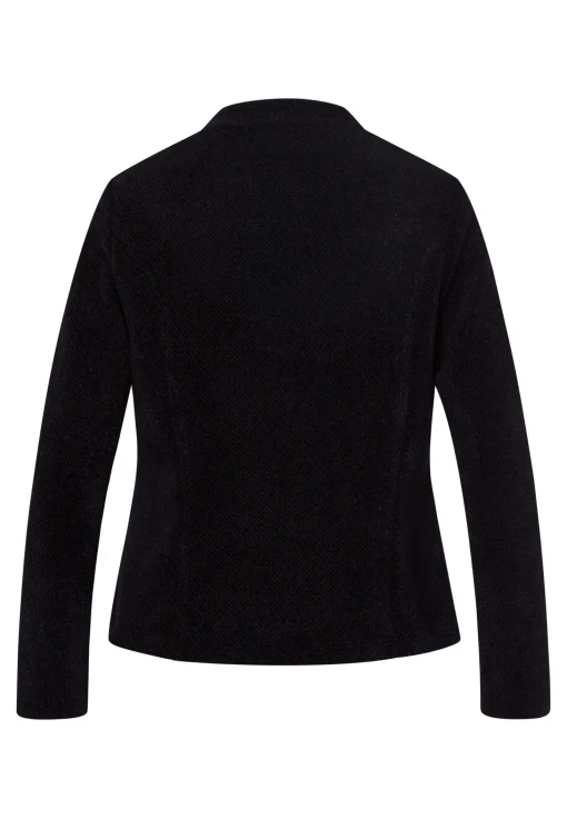 Strickjacke in charmanter Patchoptik