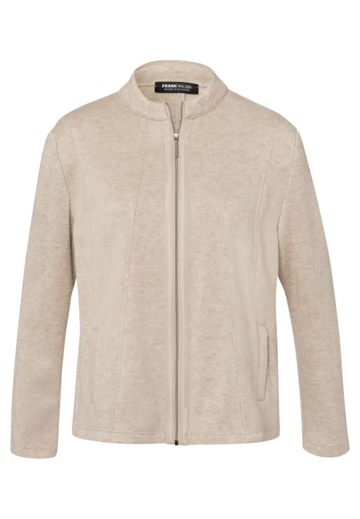 Strickjacke in Strickoptik