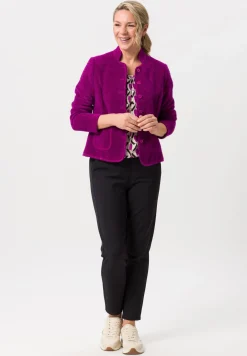 Strickjacke in trendiger Strick-Optik