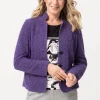 Strickjacke mit adretter Verarbeitung
