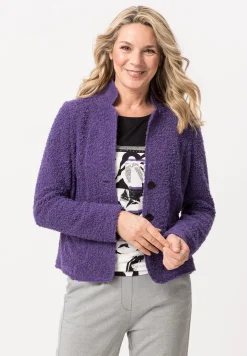 Strickjacke mit adretter Verarbeitung