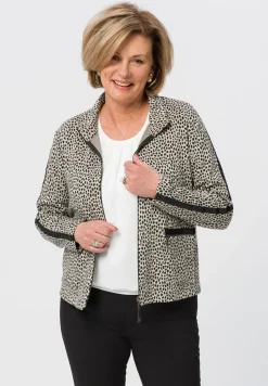 Strickjacke mit Applikationen