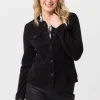 Strickjacke mit Fake-Brustklappen