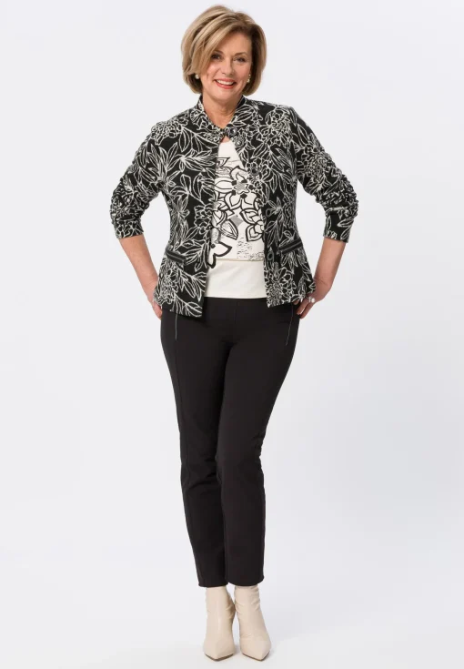 Strickjacke mit Knopfleiste