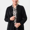 Strickjacke mit langen Raglanärmeln