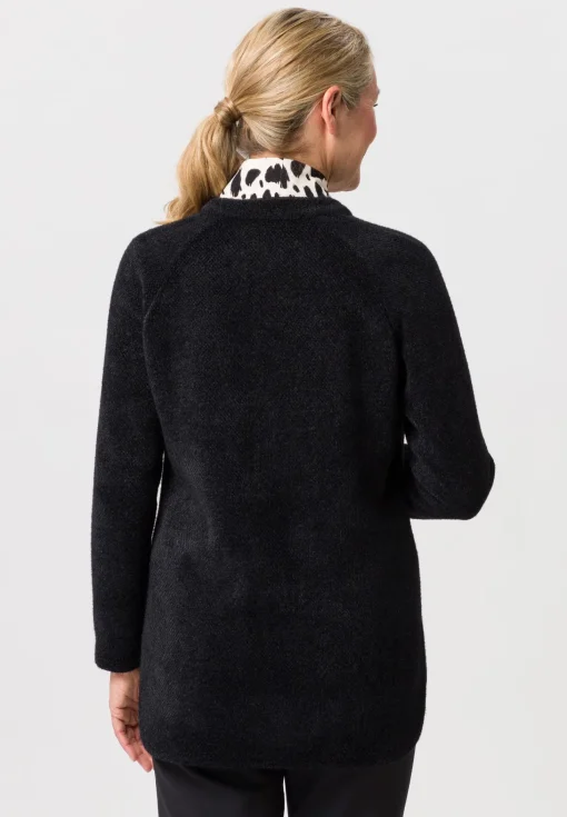 Strickjacke mit langen Raglanärmeln