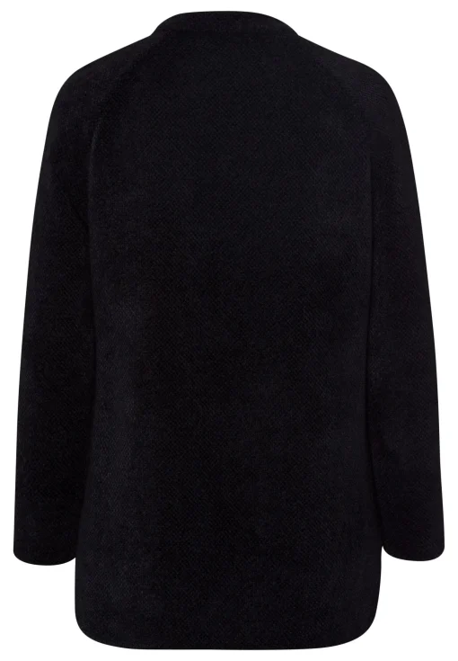 Strickjacke mit langen Raglanärmeln