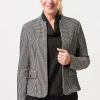 Strickjacke mit modischem Reißverschluss