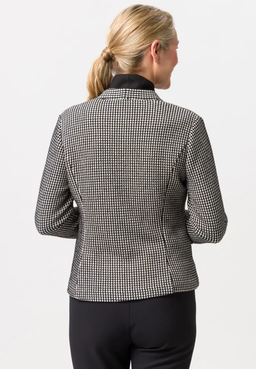 Strickjacke mit modischem Reißverschluss