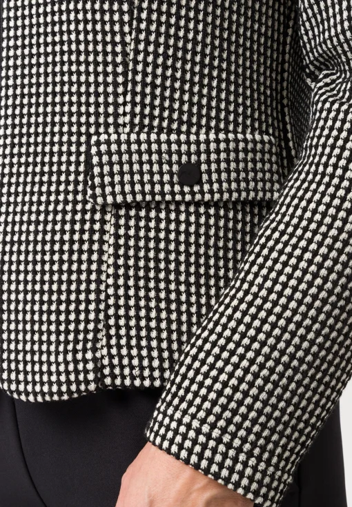 Strickjacke mit modischem Reißverschluss
