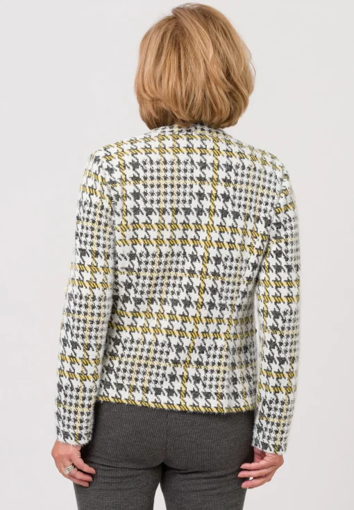 Strickjacke mit Reißverschluss