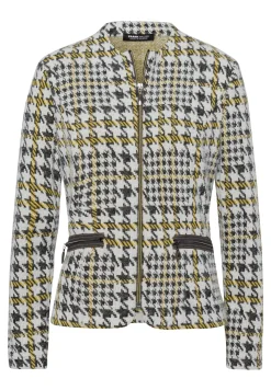 Strickjacke mit Reißverschluss