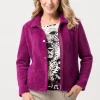 Strickjacke mit schmückendem Ripsband