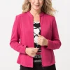 Strickjacke mit schmeichelndem Stehbund