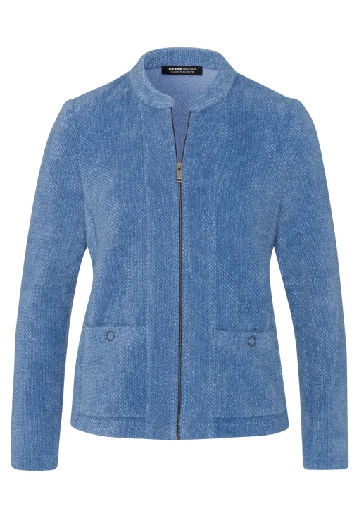Strickjacke mit softer Masche