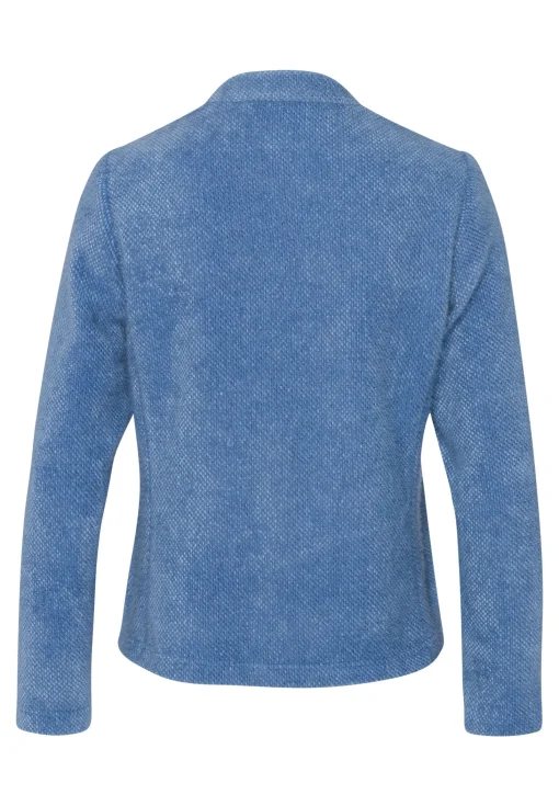 Strickjacke mit softer Masche