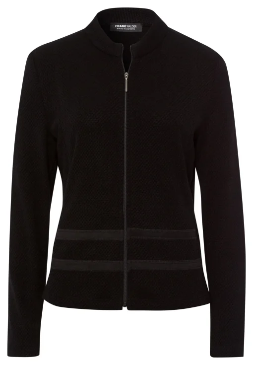 Strickjacke mit sportlichem Touch