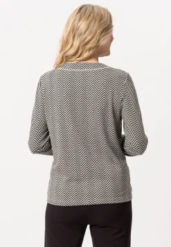 Strickpullover mit dezenten Glitzerelementen