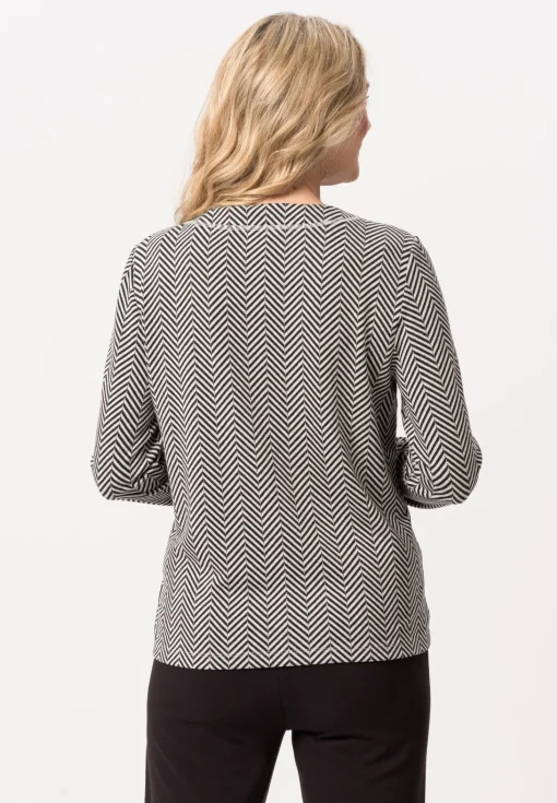Strickpullover mit dezenten Glitzerelementen