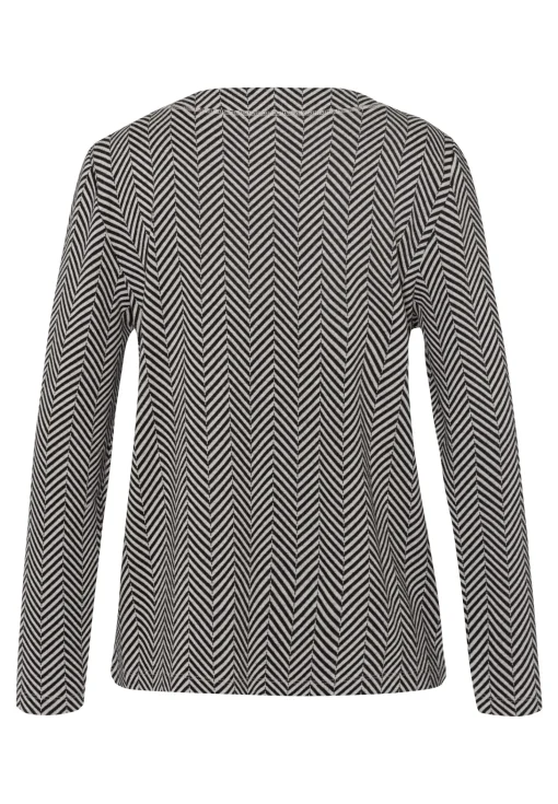 Strickpullover mit dezenten Glitzerelementen