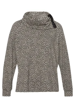 Strickpullover mit modischem Kragen