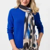 Tuch mit stilvollem Print
