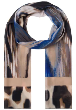 Tuch mit stilvollem Print