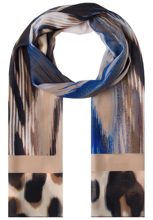 Tuch mit stilvollem Print